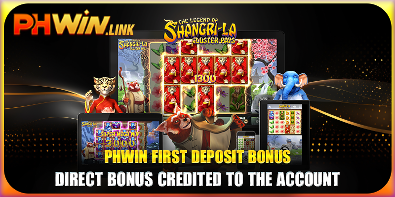 Phwin First Deposit Bonus - Direct Bonus Credited To The Account