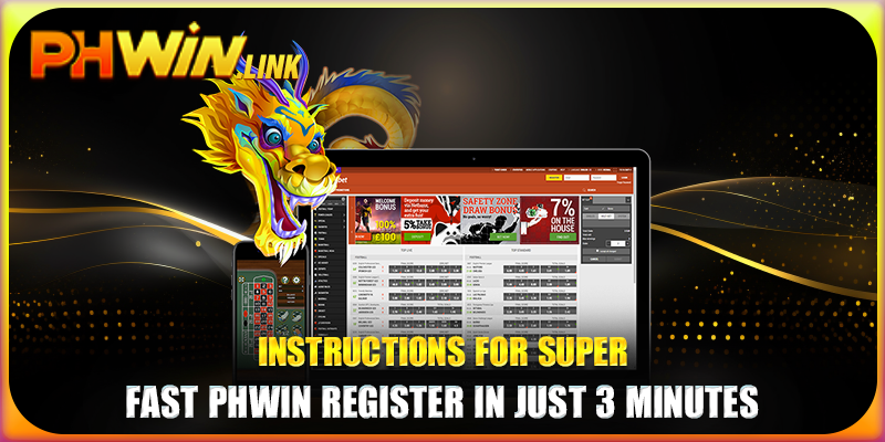 Instructions For Super Fast Phwin Register In Just 3 Minutes