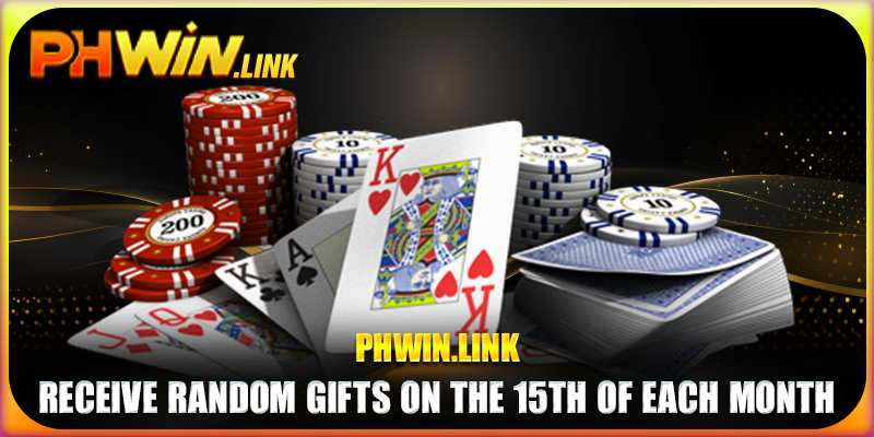 Receive Random Gifts on the 15th of Each Month